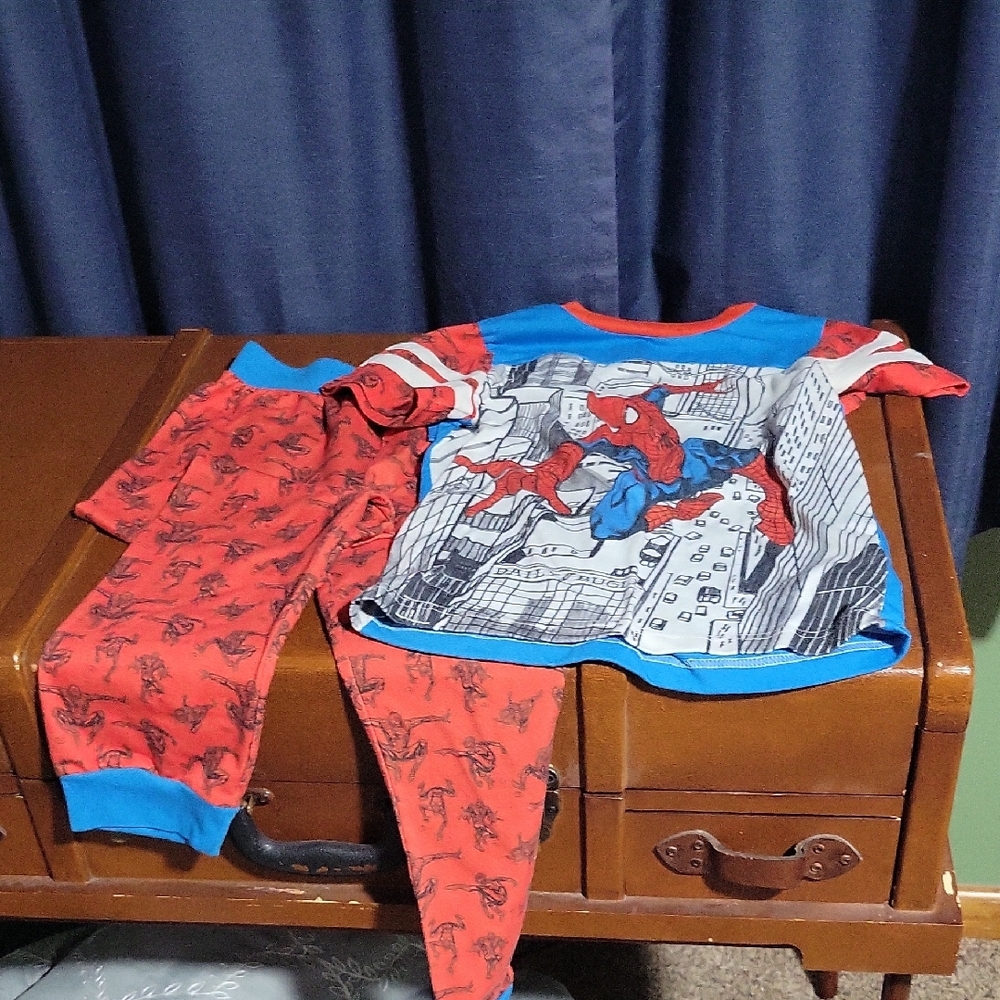 DISNEY Boys Spider-Man Pajama Set